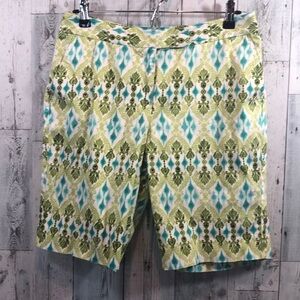 Jones New York Ikat Pattern Bermudas 8